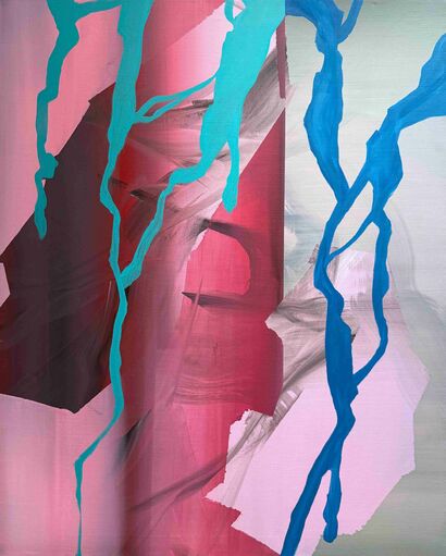 Next Level 25-20084 - a Paint Artowrk by Brigitte Puschmann